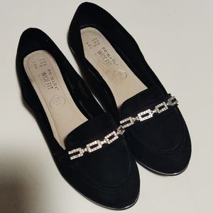 Black Flats with Real Leather